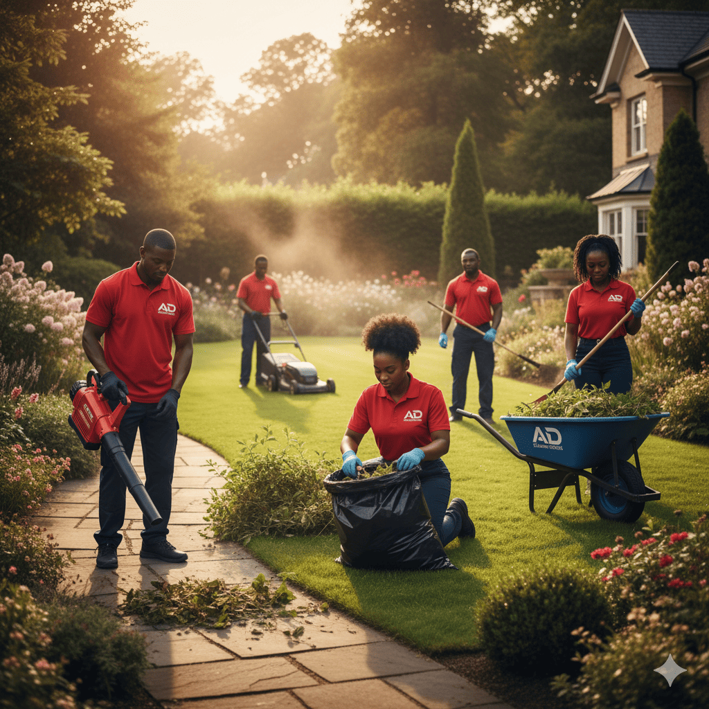 Garden and yard cleaning